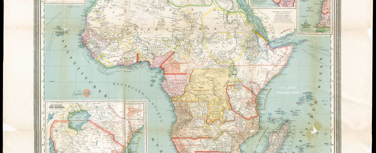 إفريقيا سنة 1888 