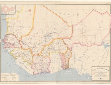 غرب إفريقيا سنة 1922