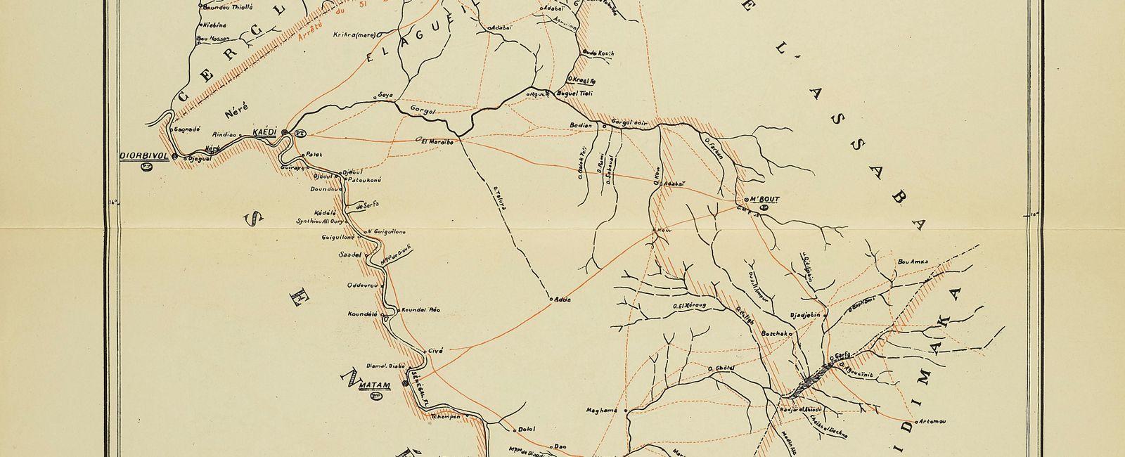 موريتانيا - كوركول سنة 1924