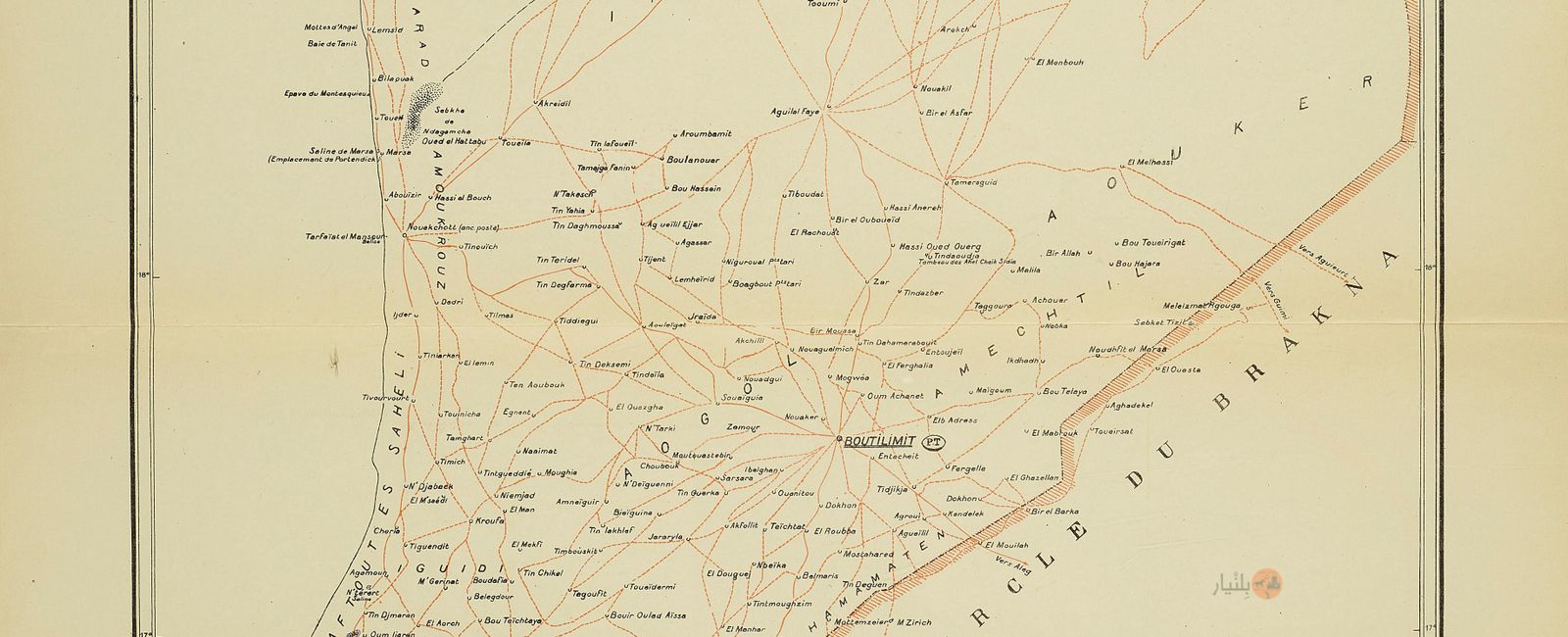  موريتانيا - الترارزة سنة 1924