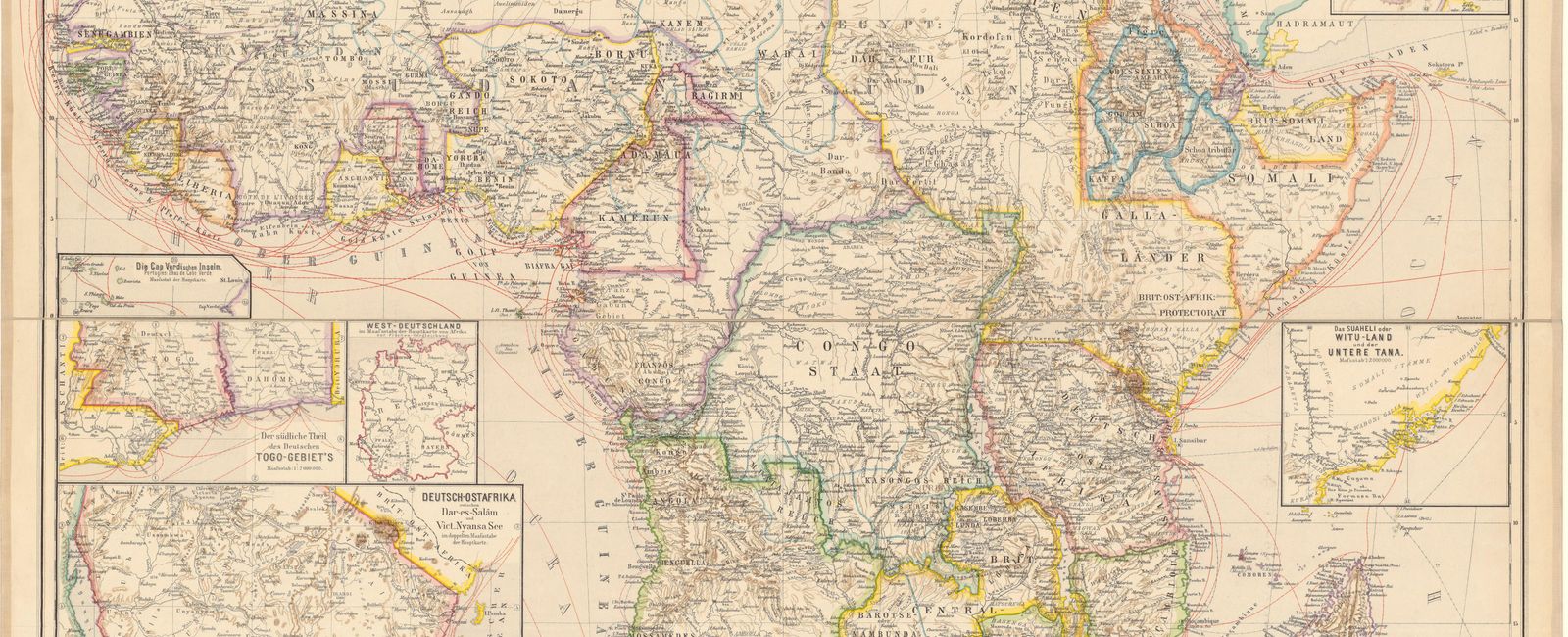 إفريقيا سنة 1900 