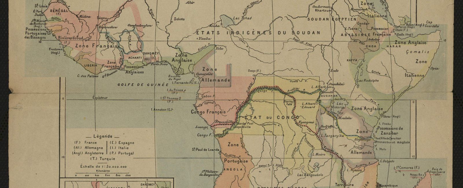 إفريقيا سنة 1890 