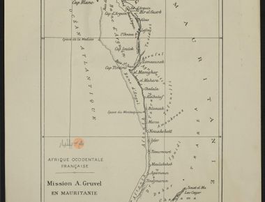 موريتانيا سنة 1908 - ساحل الأطلسي من بعثة جريفل
