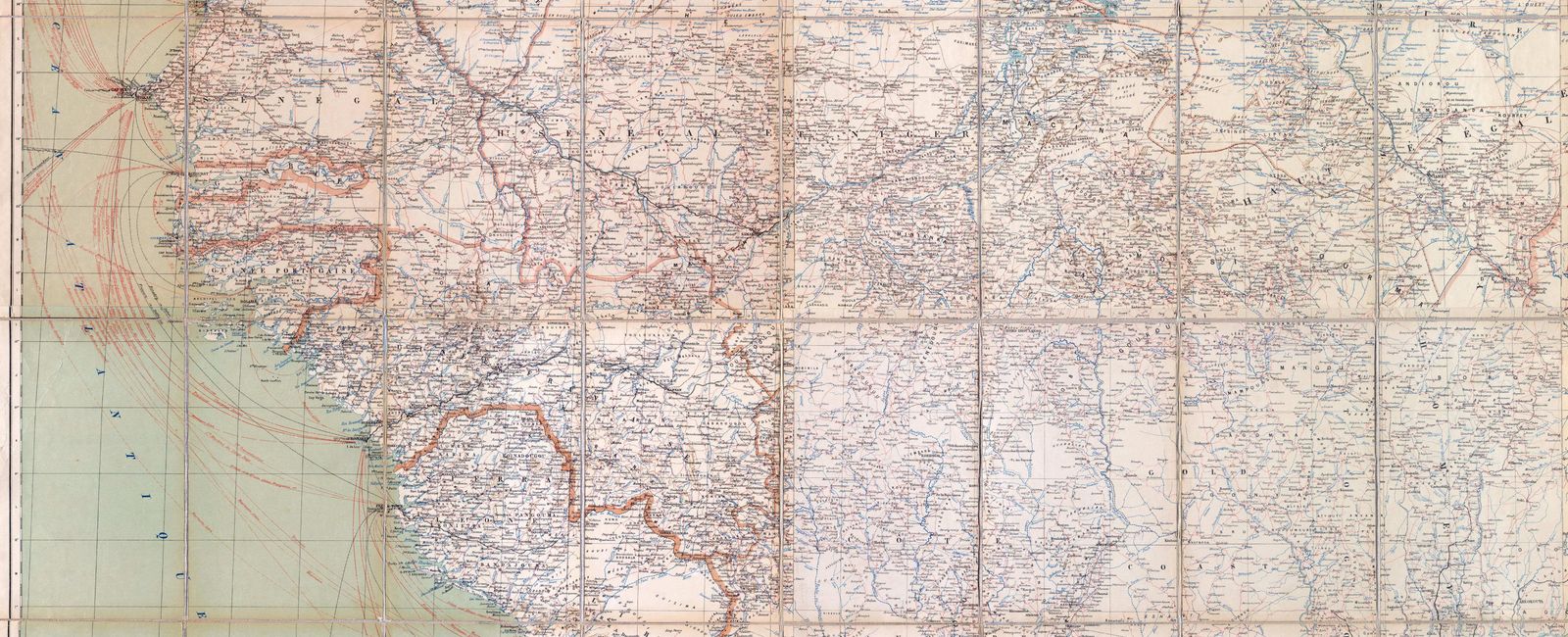 غرب إفريقيا سنة 1903 