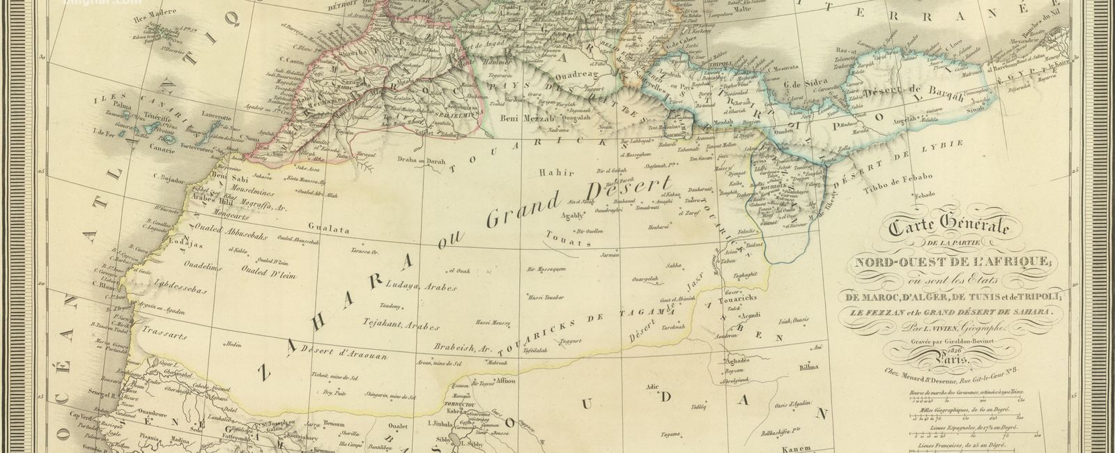 غرب إفريقيا سنة 1826